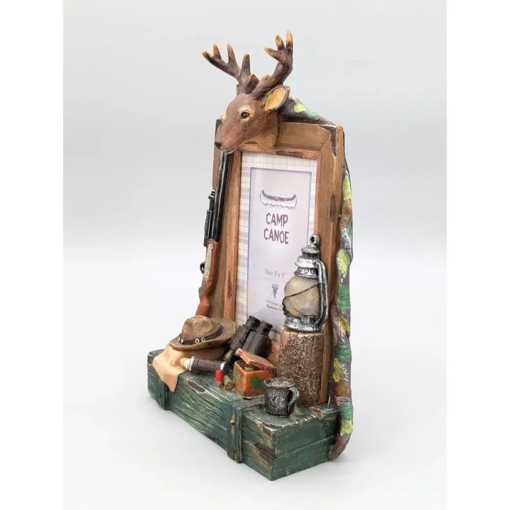 Camping Hunting Lighted Photo Frame For 3